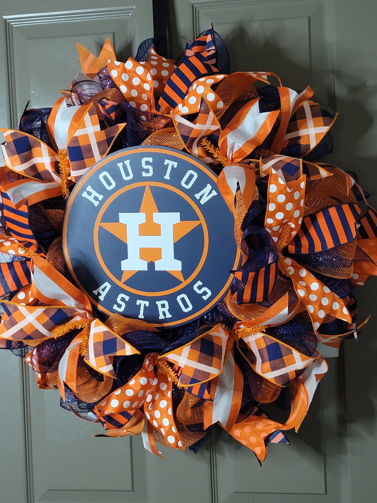 Houston Astros wreath, Astros world champions, MLB wreath, Baseball wreath