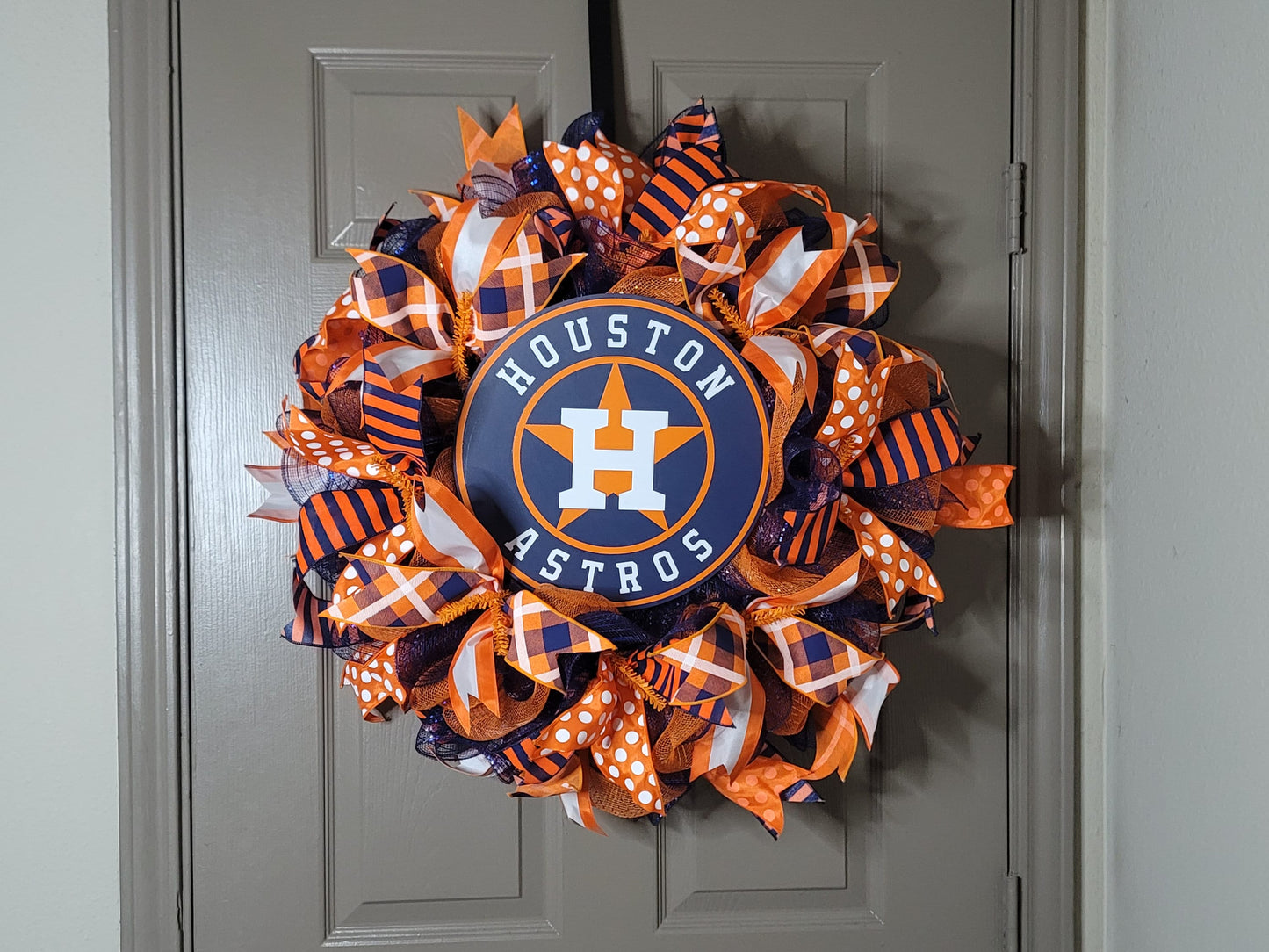 Houston Astros wreath, Astros world champions, MLB wreath, Baseball wreath