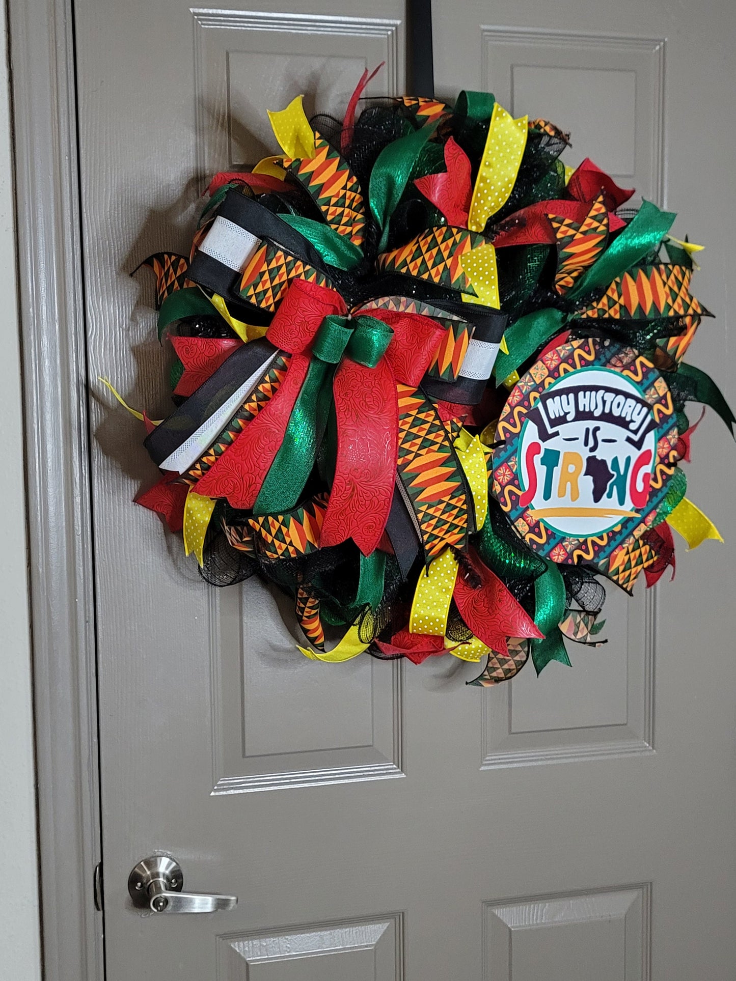 Juneteenth,  Black history Month,  black,  red,  green wreath,